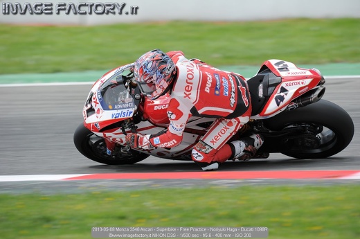 2010-05-08 Monza 2546 Ascari - Superbike - Free Practice - Noriyuki Haga - Ducati 1098R